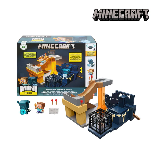 Minecraft Rise of The Warden Playset HXT72