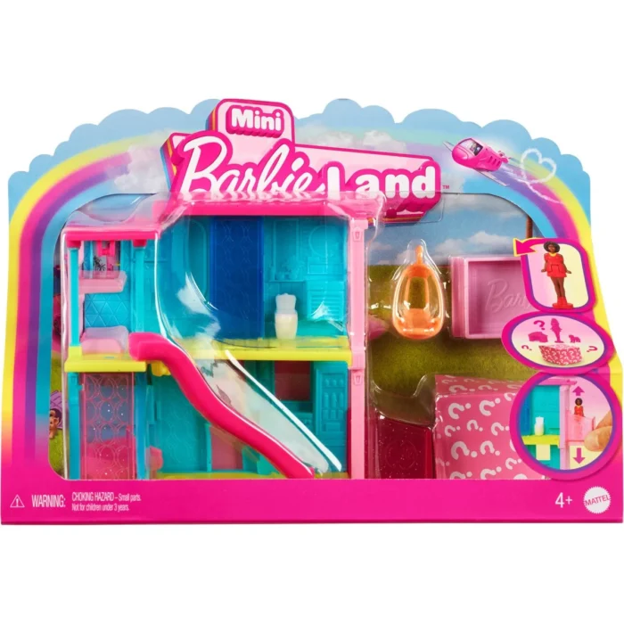 Mini Barbieland Houses Asst 4+ (hyf44)