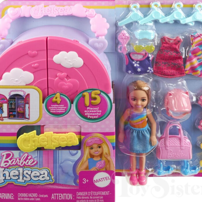 BARBIE CHELSEA CLOSET PLAYSET 3+ (HXN03)