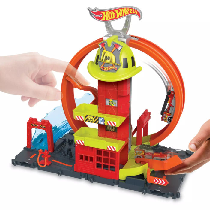 1 BOX CITY SUPER LOOP FIRE STATION 4+ HKX41,VT