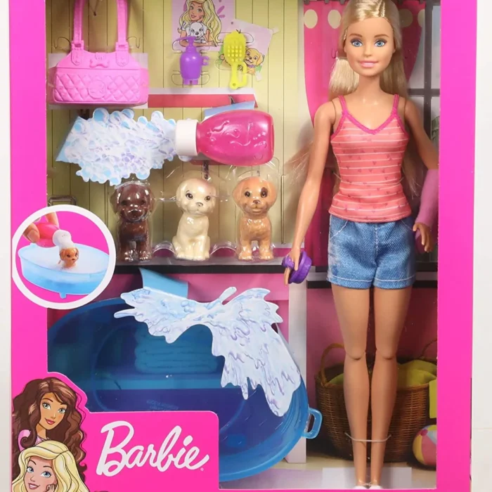 BARBIE GDJ37 SPLISH SPLASH PUP PLAYSET 2019 ABC