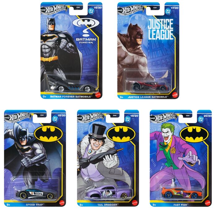 1 PCS BATMAN SILVER SERIES ASST.3+ HDG89,TH