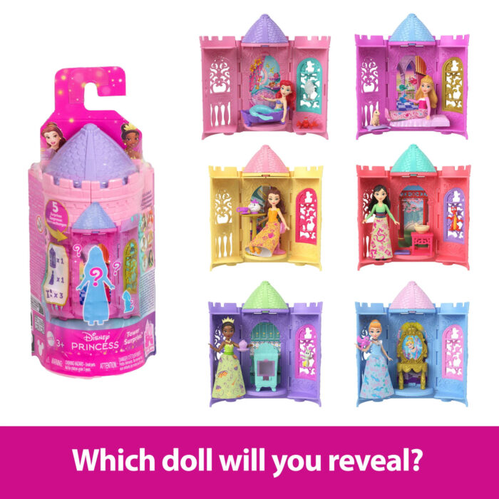 DISNEY PRINCESS TOWER REVEAL 3+ JBL39