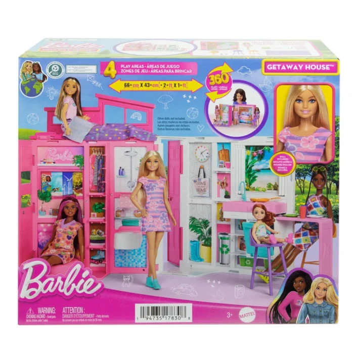 BARBIE GETAWAY HOUSE 360,3+ HRJ76,MX