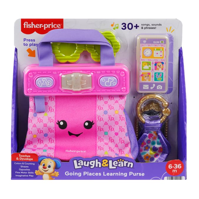 FISHER-PRICE LEARNING PURSE B/O 36M+ HTW89