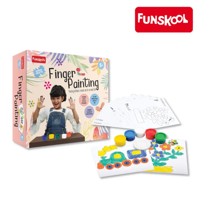 FUNSKOOL HANDYCRAFTS FINGER PAINTING ABC