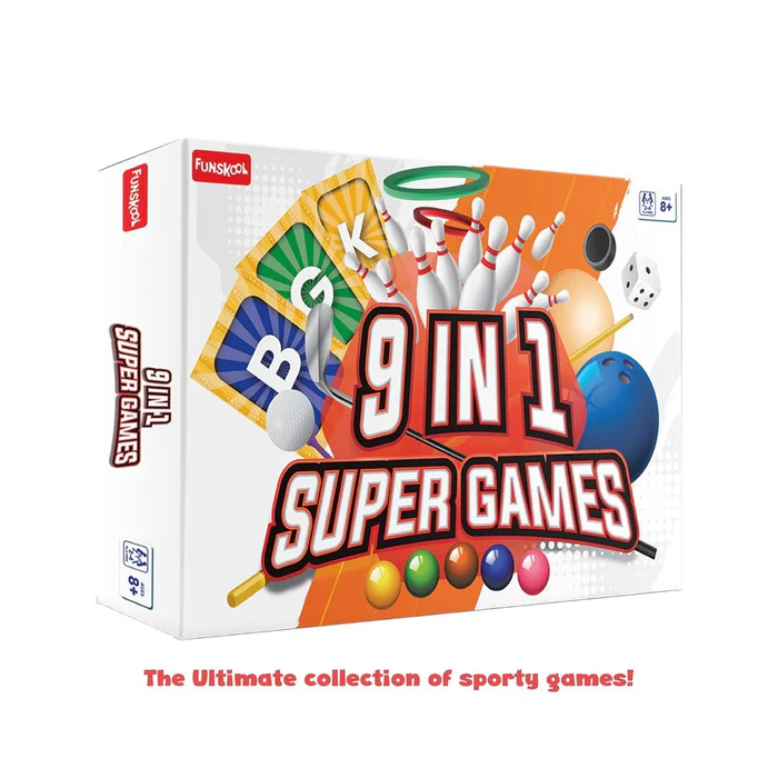 FUNSKOOL 9 IN 1 SUPER GAMES