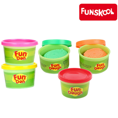 FUNSKOOL FDOUGH 3OZ ASSORT