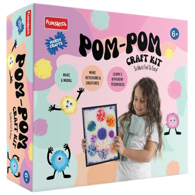 FUNSKOOL POM-POM CRAFT KIT (9595900)