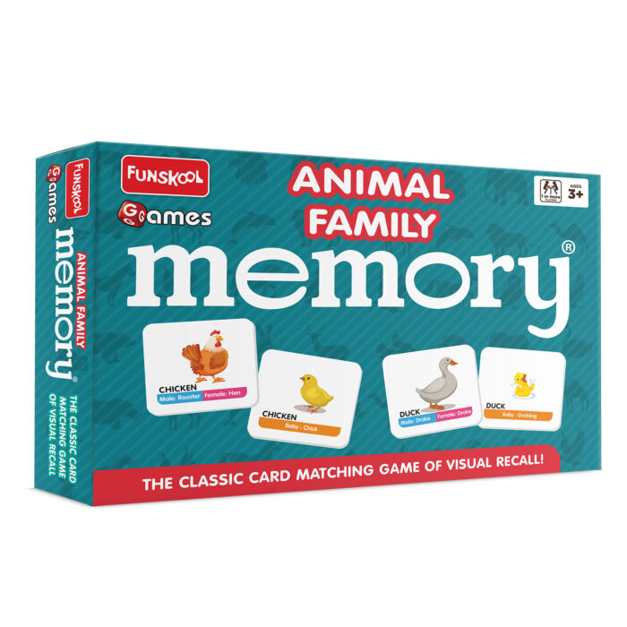 FUNSKOOL MEMORY ANIMAL FAMILY GAMES