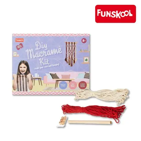 FUNSKOOL DIY MACRAME KIT