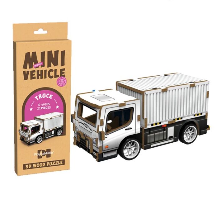 PLAYFULMARIO 3D WOOD VEHICLE (68019)