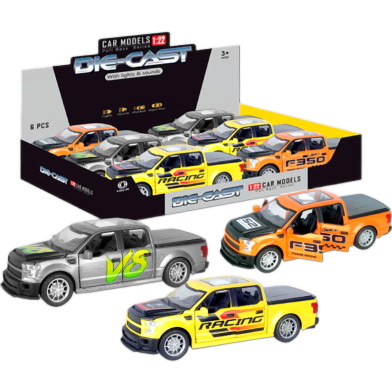 CAR HCF DIECAST 1:22 FORD PULL BACK CAR B/O (HCL-803A)