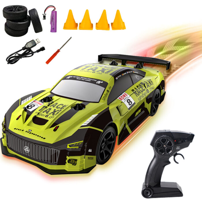 SMALL DRIFT 2.4G LED RC CAR B/O (GB1035)