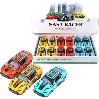 XU YE 1:36 DIECAST GTR LARGE PULL-BACK CAR (K137AA)