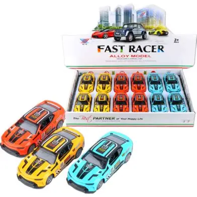 XU YE 1:36 DIECAST GTR LARGE PULL-BACK CAR (K137AA)