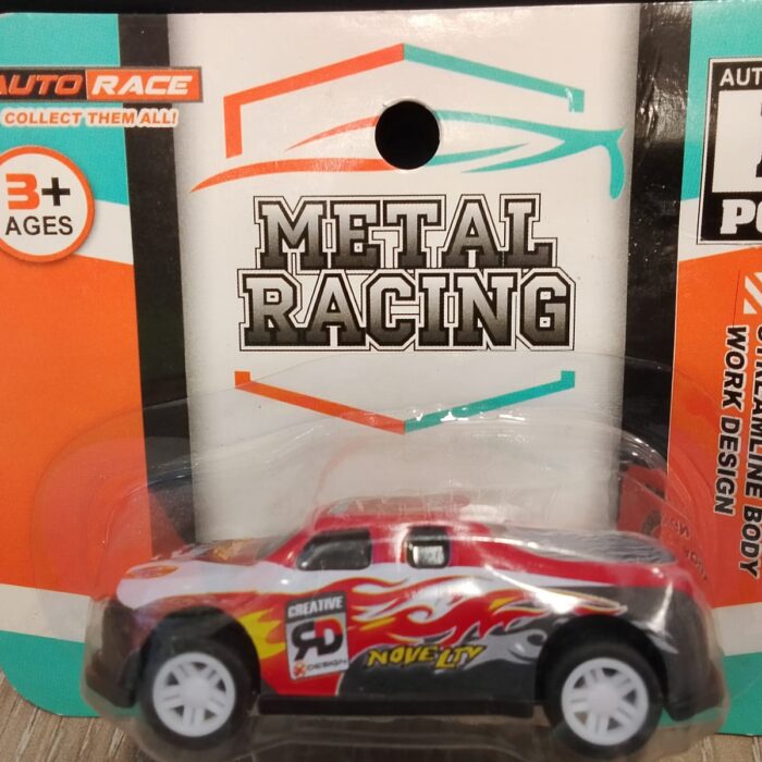 CAR AUTO RACE METAL RACING SMALL CAR ASST (XL3801-1)