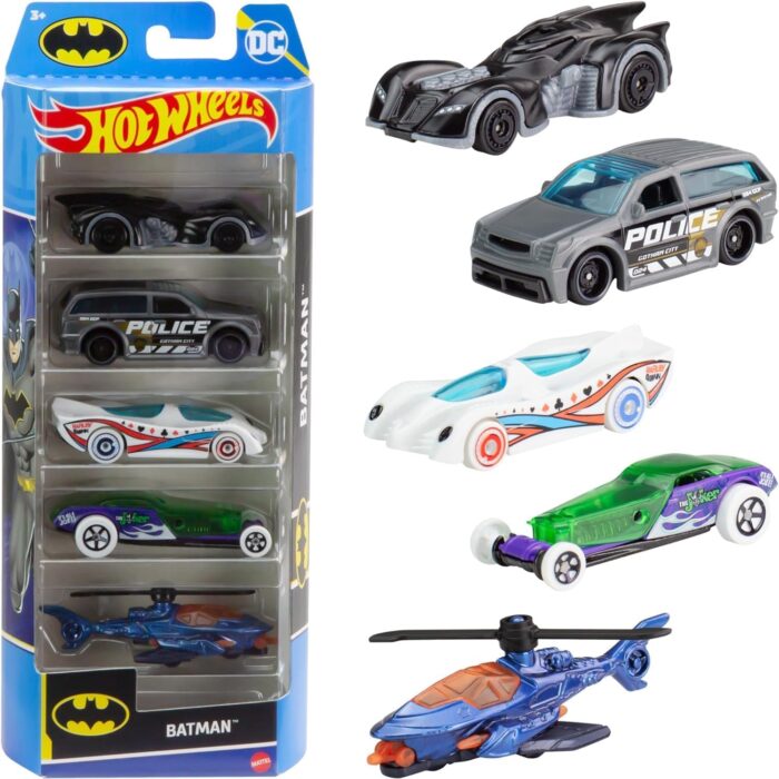 BATMAN RACE 5PCS PACK 3+ (JLN10) HW