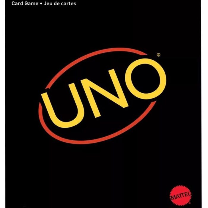 UNO PLAY CARDS BLACK