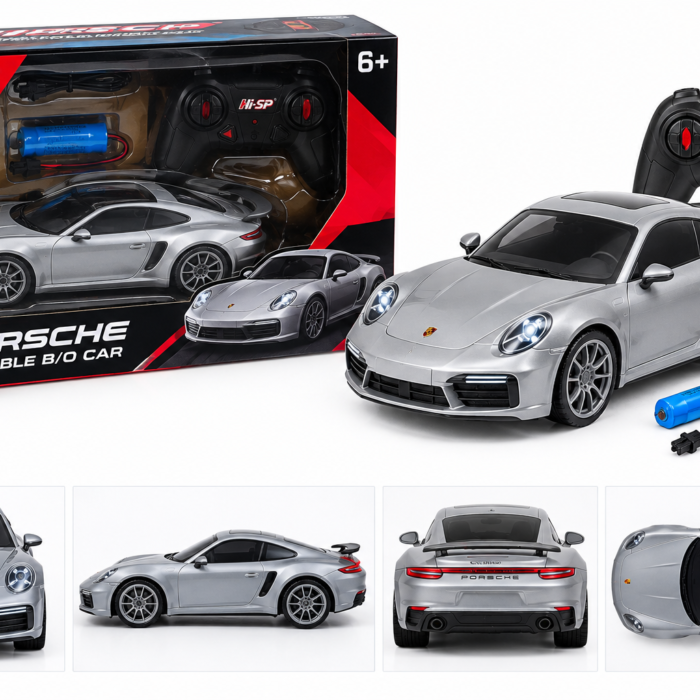 HI-SP R/C PORSCHE RECHARGEABLE B/O CAR 6+ (Y092), CN